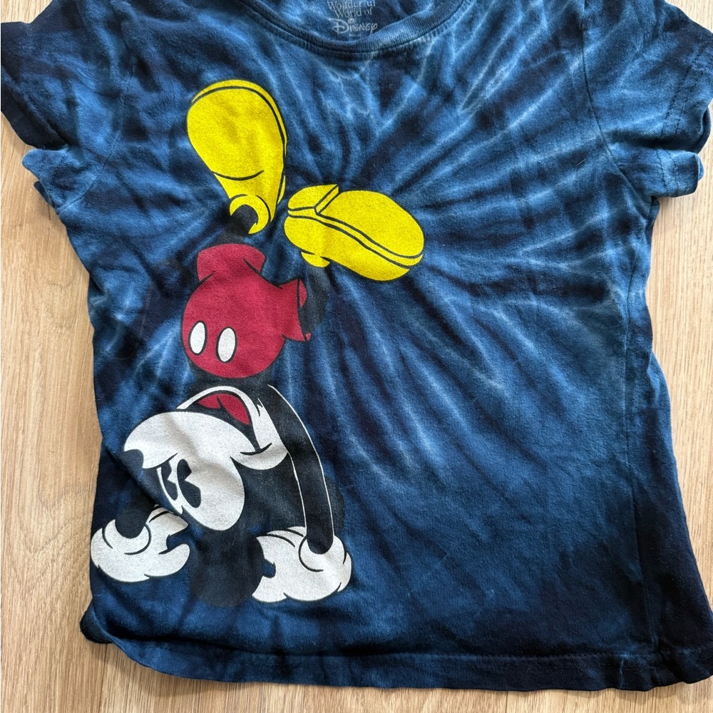 Disney Kids Tie-Dye Mickey Mouse Tee